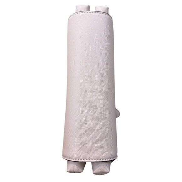 STEVE MADDEN Blannis Crossbody Purse Blush Pink Silver Logo Hardware Pockets - Picture 7 of 13